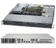 Supermicro SERVER SYS-5019S-MR (X11SSH-F, CSE-813MFTQC-R407CB) ( LGA 1151, E3-1200 v6/v5, Intel® C236 chipset, 4 Hot-swap 3.5